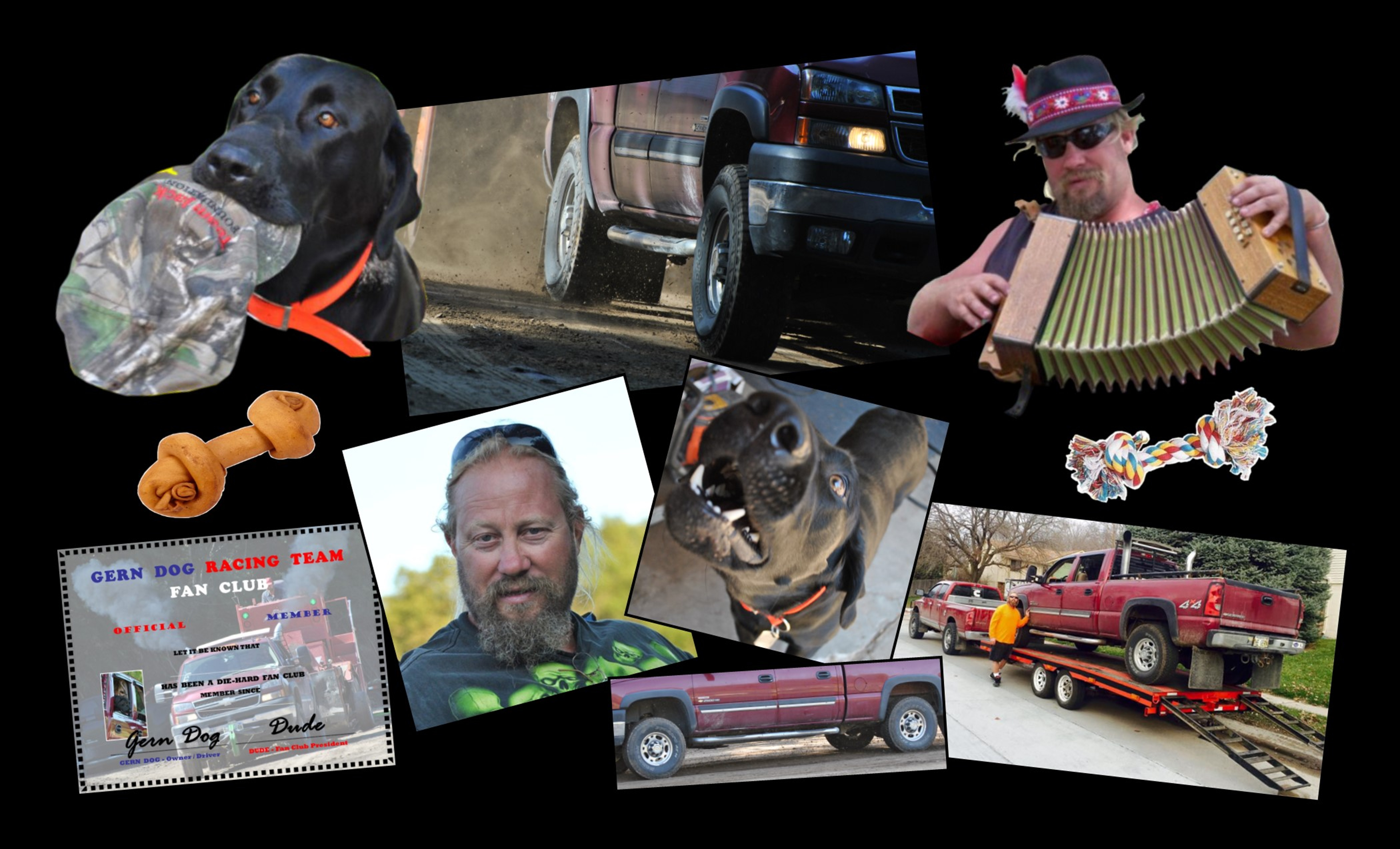 Gern Dog & ude Collage