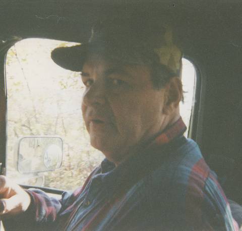 George Britt “Gritt” Kirkpatrick riding “shotgun” in 