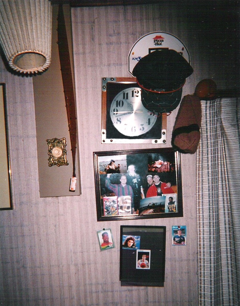 The infamous “Wall of Shame” collage.